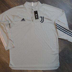 NWT Mens Adidas Climalite Jersey Shirt Silver-Gray Sz XLg